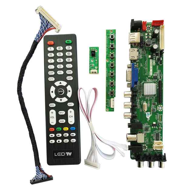 HDV56R Universal 2 sets of AV Jump C ap Selection Screen Reference TV Accessories TV Drive Motherboard