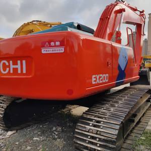 Excavatrice originale du Japon Excavatrice utilisée Hitachi Ex200-5 Excavatrice Hitachi Zx200 à vendre - Product Image 6