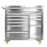 Personnalisé professionnel bon prix de 11 tiroirs armoires à outils de stockage robuste atelier boîte à outils
