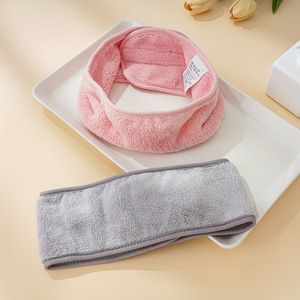 Cuffie da doccia di design per esercizi, sport e spa, in raso largo, con strisce avvolgenti per capelli, accessori di bellezza per donna - Product Image 5