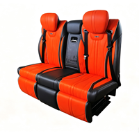 Siège de banquette arrière en cuir de qualité supérieure pour véhicule utilitaire, 3 places, avec chauffage et massage pour V-Class Vito Metris