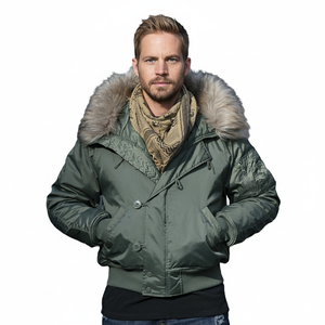 Chaqueta Táctica S.archon N2B Resistente al Frío Polar para Hombre, Otoño/Invierno, Cálida, Corta, con Capucha, Gruesa, para Exteriores - Product Image 3