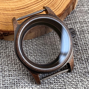 ตัวเรือนทองแดงชุบด้วยไฟฟ้า36มม./39มม. ตัวเรือนทองแดง<span class=keywords><strong>โบราณ</strong></span>เคส<span class=keywords><strong>นาฬิกา</strong></span>บรอนซ์เคลือบนักบิน316L 10atm ชิ้นส่วน<span class=keywords><strong>นาฬิกา</strong></span>สแตนเลส - Product Image 4