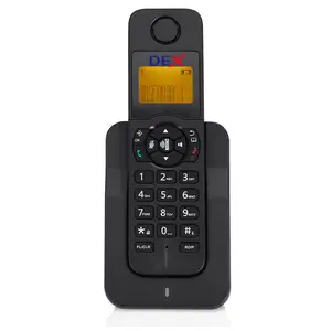Telefono cellulare portatile di migliore qualità telefono senza fili all'ingrosso telefono a DECT portatile senza fili