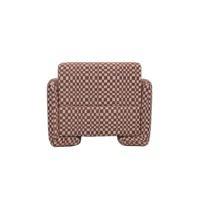 Fauteuil individuel - Fauteuil d'appoint pour salon, design moderne confortable avec revêtement en velours et pieds en bois
