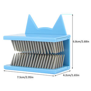 Attrape-cheveux mural en silicone pour lavabo, baignoire et douche – Protection de drain anti-cheveux - Product Image 2