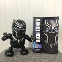 Jouet robot Spider-Man dansant, jouet musical, figurine lumineuse de dessin animé, cadeaux d'anniversaire pour enfants