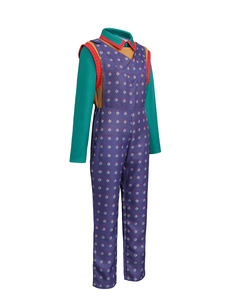 Costume di Halloween Holly di <span class=keywords><strong>Stranger</strong></span> <span class=keywords><strong>Things</strong></span>, Tuta Viola per Cosplay, Set per Adulti - Product Image 2