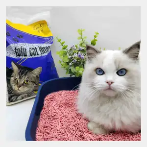Manufacturers direct environmental health natural dust-free lump pure tofu cat litter