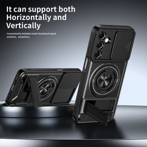 Funda Protectora para Teléfono Inteligente con Protección de Cámara Magnética Resistente a Golpes, TPU+PC, para Samsung Galaxy A16 <span class=keywords><strong>5g</strong></span>, Cubierta Trasera - Product Image 4