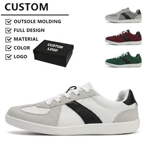 Custom Low Top <strong>Wide</strong> Toe Box Breathable Mesh Barefoot Shoes Lightweight Lace up <strong>Trainer</strong> Sneakers <strong>for</strong> <strong>Men</strong> - Product Image 1