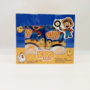 Bonbons gélifiés œuf frit très demandés avec bonbons pétillants, saveurs de fruits, en gros, pour poêle à frire, bonbons gélifiés sautillants - Product Image 2