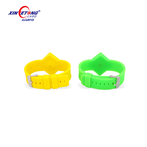 Bracelet NFC réglable en silicone 13,56 MHz, 540 octets, 215 bracelets NFC - Product Image 4