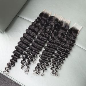 ผมเวียดนามเวอร์จิ้นแบบลอนลึก ขนาด 14 16 18 20 นิ้ว  พร้อมเชือกผูกผมแบบ HD Lace closure 2x6  หลากหลายรูปแบบลอน  ผมแท้ธรรมชาติ 100% ขายส่ง - Product Image 6