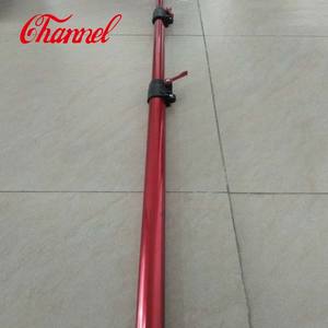 لافتة إيقاف بطيئة 610 مم للإشارة متداخلة 3 متر مع زر زنبرك للقفل موردي الألومنيوم عمود علم متداخل بقاعدة مائية - Product Image 6