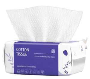 Serviettes jetables en coton doux pour adultes, lingettes non tissées en viscose, polyester et charbon de bois organique, personnalisables, en vrac - Product Image 1
