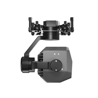Cámara con Gimbal UAV de 3 Ejes Estabilizados y Cuatro Sensores, 48MP EO IR, Imagen Térmica 640x512, Zoom Óptico 11X, Seguimiento por IA para Drones