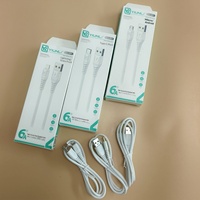 Emballage personnalisé de haute qualité, câble de données Type-C/Micro USB à charge rapide 6A avec gaine en PVC, entièrement compatible avec les téléphones mobiles