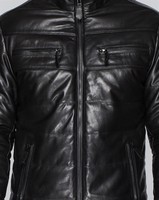 Veste en cuir d'agneau véritable de haute qualité, style vintage, avec fermeture éclair, écologique, pour la saison printanière, fabriquée en Turquie