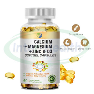 Capsules molles <span class=keywords><strong>de</strong></span> vitamine D3 OEM 5000, soutien immunitaire, calcium, magnésium, zinc, capsules molles <span class=keywords><strong>de</strong></span> vitamine D3 pour des os solides - Product Image 2