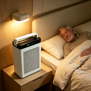 Máquina de Iones de Oxígeno Negativos de Alta Eficiencia y Silenciosa para Ayudar a Dormir, con Eliminación de Formaldehído y Olores, para Uso Doméstico - Product Image 4