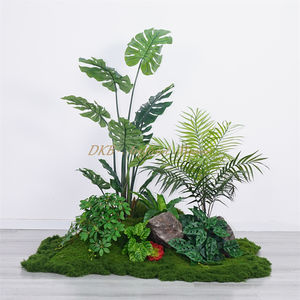 Solution de conception paysagère de plantes artificielles en gros de l'usine DKB, décoration de sol pour les fêtes - Product Image 6