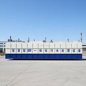 Apparecchiature integrate per il trattamento delle acque reflue MBR per alberghi imballati impianto di trattamento delle acque reflue comunali 1 anno per l'ambiente - Product Image 2