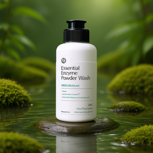 V21 Essential Enzyme Powder Wash 90g Limpiador Facial Suave e Hidratante 3 en 1 Exfoliante, Refrescante e Iluminador - Product Image 1