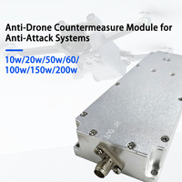 Module amplificateur de puissance RF à circulateur GaN 150W 2200-2400MHz, module anti-UAV anti-drone
