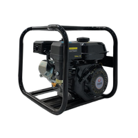 Bomba de Agua a Gasolina de Alto Caudal de 3 Pulgadas, 7.5HP, 60m³/h, 41.8m de Altura, Bomba Centrífuga para Riego Agrícola con Filtro de Acero Inoxidable