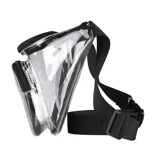 Riñonera Promocional Ecológica con Logotipo Personalizado, Impermeable, Transparente, de Poliéster, con Cierre de Cremallera, Transparente, en Oferta, para Actividades al Aire Libre - Product Image 6