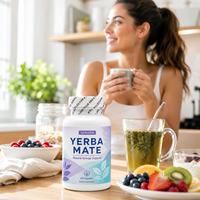 Capsules de Yerba Maté en Marque Blanche OEM ODM Formule Personnalisée Conception Artistique Énergie Naturelle 60 Comprimés