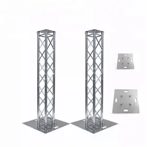 F34 hot sale stage truss aluminum heavy duty lighting truss dj booth width square truss