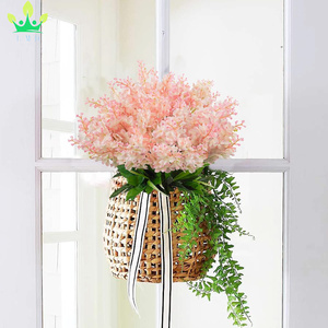 Flores de glicinia de seda artificial, flores de Jacinto para el hogar, jardín, <span class=keywords><strong>cementerio</strong></span>, cercas, decoración de primavera y verano, arreglos florales - Product Image 6
