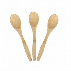 Moderno Juego de Cubiertos de Bambú de Dos Piezas, Cuchara Larga de Madera, Utensilios de Cocina Creativos, Vajilla Desechable para la Mesa, para Oficina, Viajes, Uso en China - Product Image 4