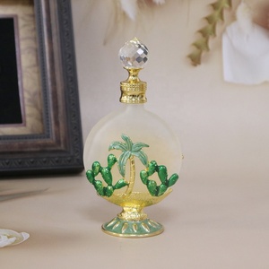 30มล. อาหรับดูไบที่ได้รับการจดสิทธิบัตรเหยี่ยวนกอินทรีอูฐขวดน้ำหอมโลหะขวดน้ำมันหอมระเหยเติมได้ขวด attar น้ำค้างแข็งขายส่ง #30225 - Product Image 4