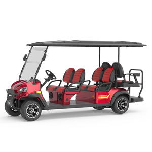 Carrito de Golf Todoterreno Elevado GreenRider, Fabricante Personalizado, Venta al Por Mayor, 2+4, 6 Plazas, con Batería de Litio, para Caza y Uso General - Product Image 1