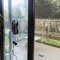 Robot limpiador de ventanas inteligente X11pro al por mayor con doble pulverización ultrasónica, robot limpiador automático de c