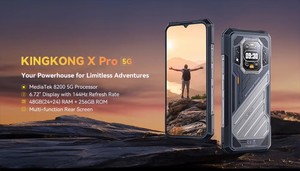 Teléfono Inteligente Resistente CUBOT KING KONG X PRO 5G Dimensity 8200 4nm 3.1GHz 144Hz Pantalla de 6.72" 10200mAh 24+256GB - Product Image 2