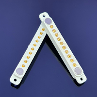 Adaptateur de contact en cuivre mâle/femelle CZX 10 broches, connecteur USB magnétique à ressort 2P Pogo Pin 2A 5V