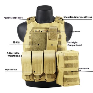 Chaleco táctico impermeable anfibio, equipo ligero, Camuflaje montable, PUBG CS, chaleco táctico multifuncional, bolsa - Product Image 3