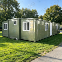 FLKT Maison préfabriquée à assemblage rapide et économique, conteneurs préfabriqués extensibles de 20 et 40 pieds, maison mobile pliable moderne, bureau