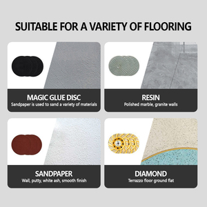 Xách tay nhỏ tường đá bê tông đánh bóng với động cơ máy mài sàn bê tông Máy đánh bóng - Product Image 6