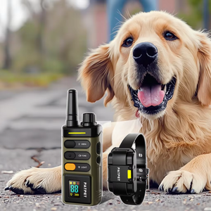 Kalung Latih Anjing Elektronik PATPET Terbaru 2025, Kalung Latih Anjing Isi Ulang dengan Remote Control, Perlengkapan Latihan Hewan Peliharaan - Product Image 1