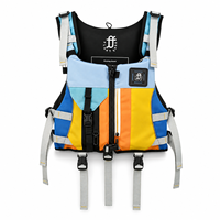 Gilet de flottabilité professionnel pour sports nautiques, réglable, en Oxford 420D, pour kayak, pêche, rafting, navigation