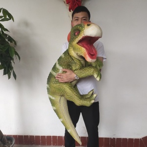 <span class=keywords><strong>Dino</strong></span> City - Vente flash - Marionnette en silicone en forme de dinosaure pour bébé, pour enfants, utilisation intérieure/extérieure, <span class=keywords><strong>junior</strong></span> - Product Image 6