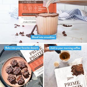 Proteína de Carne de Res Alimentada con Pasto para Adultos, 17 Libras, Certificación GMP, 90% de Proteína, Apoyo para Huesos y Articulaciones, Venta Directa de Fábrica - Product Image 4