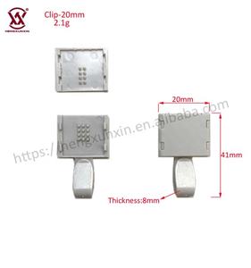 IDバッジプラスチックフック10mm 15mm 20mmストラップアクセサリーPOM高品質材料ランヤード固定プラスチックフック - Product Image 6