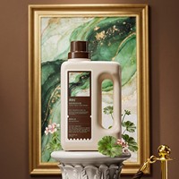 Lessive parfumée Cinématique Géraniums & Thé Vert – Liquide de lavage détachant et essentiel