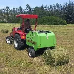 HOT Baler Mini bundar Hay Baler dengan persetujuan Ce dengan harga menengah pengiriman di seluruh dunia